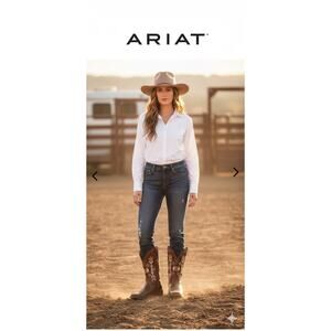 Ariat Women's Round Up Skyler Western Boots Sz. 9